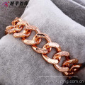 72724 Fashion Cool Men′s Gold-Plated Jewelry Bracelet in Environmental Copper